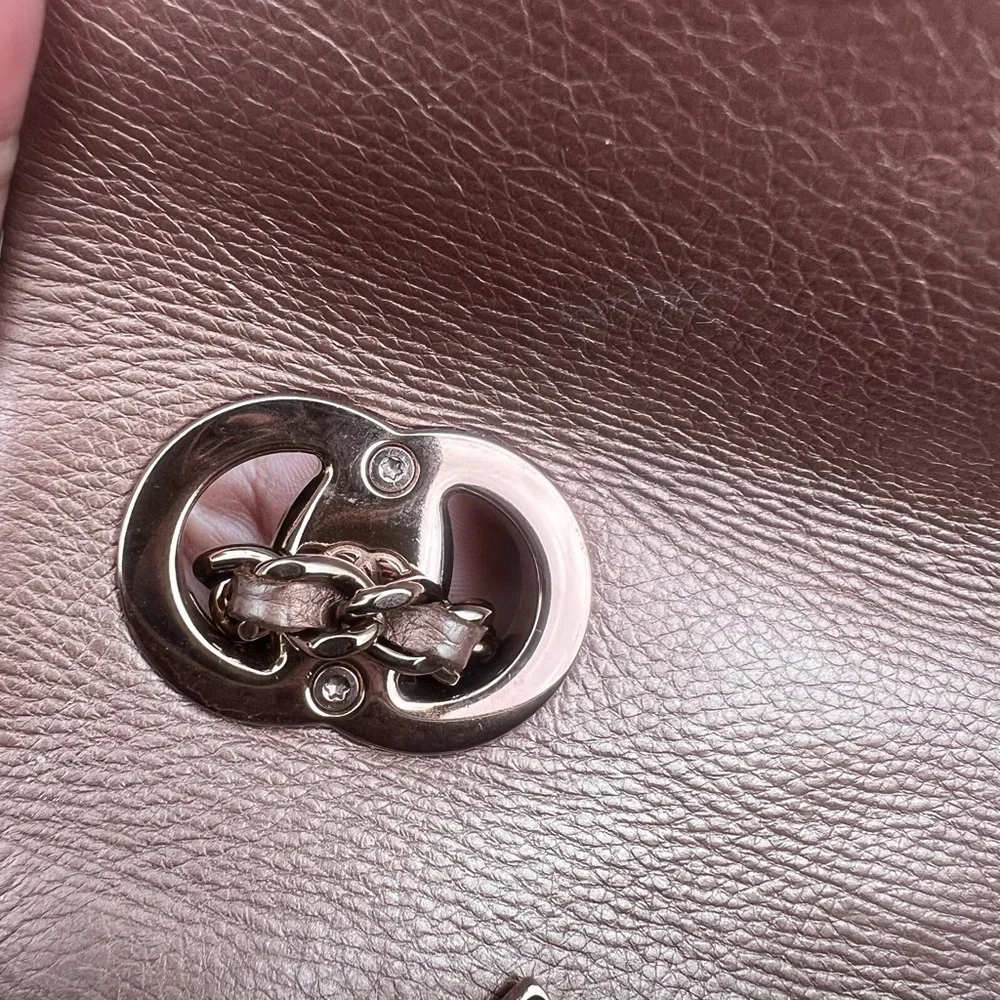 Rare🔥Chanel iridescent Mini Rectangular Bronze/Copper Flap Bag - Picture 12 of 16